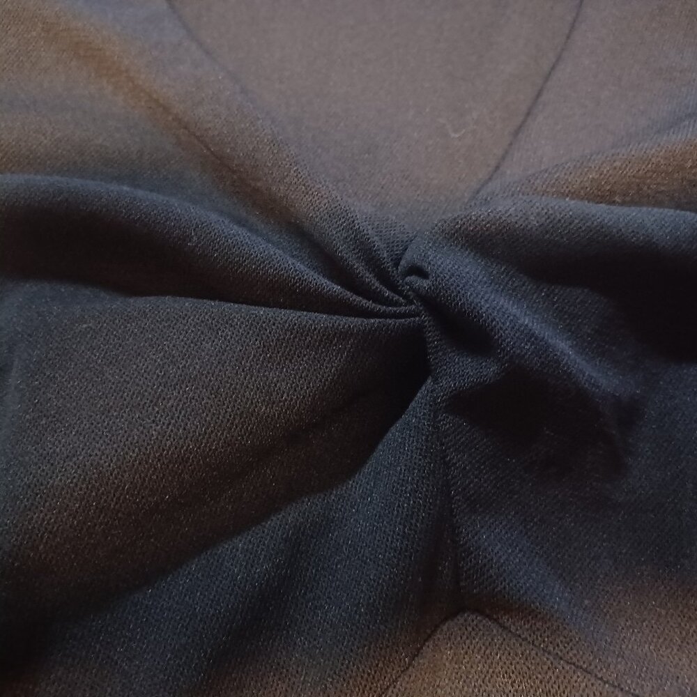 Rena Rowan Women's Short Sleeve Pull-On Blouse SZ M Black - Picture 4 of 4